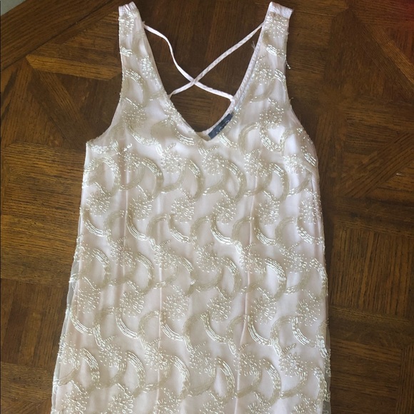 ASTR light pink and gold dress! Size xs - Picture 1 of 1
